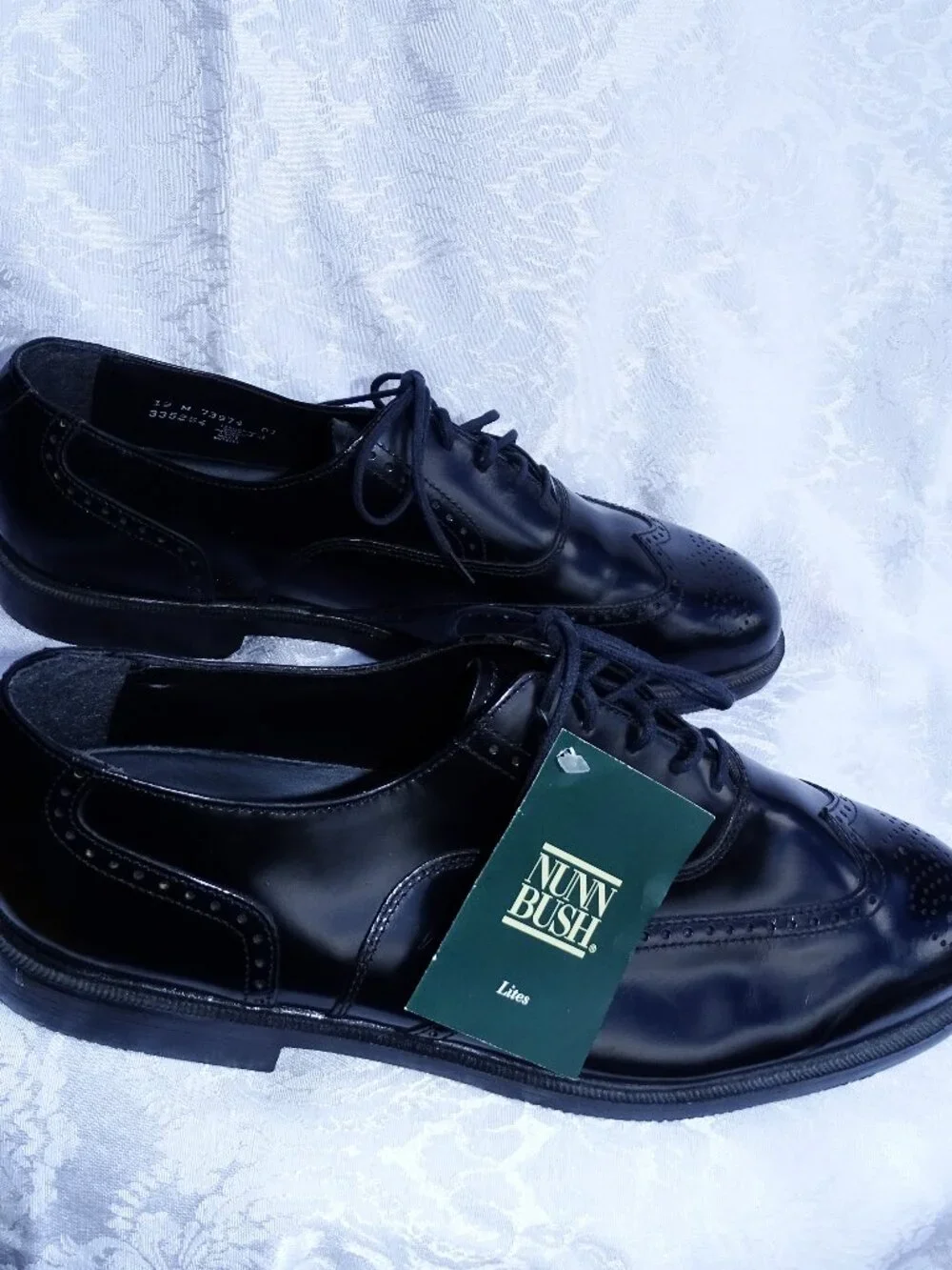 Men's Nunn Bush Black Dress Shoes Size 12M NWT